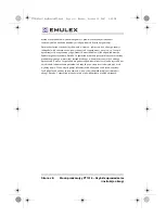 Предварительный просмотр 8 страницы Emulex PT1016 Quick Start Manual And User Manual