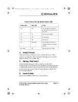 Preview for 13 page of Emulex PT1016 Quick Start Manual And User Manual