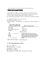 Предварительный просмотр 3 страницы EMW XCAN Manual