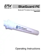 Preview for 1 page of EMX Industries, Inc. BG-FE Operating Instructions Manual