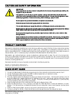 Preview for 2 page of EMX Industries, Inc. BG-FE Operating Instructions Manual