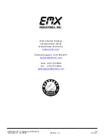 Preview for 11 page of EMX Industries, Inc. CS303-L Operating Instructions Manual