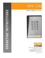 EMX Industries, Inc. KPX 100 Operating Instructions Manual preview