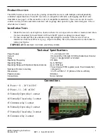 Preview for 2 page of EMX Industries, Inc. LR652 Operating Instructions Manual