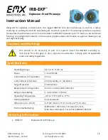 Предварительный просмотр 1 страницы EMX IRB-EXP Instruction Manual