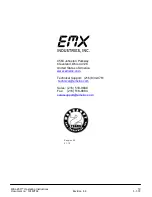 Preview for 20 page of EMX WEL-200R Operating Instructions Manual