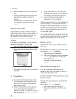 Preview for 10 page of ENA Micro 9 One Touch Instructions For Use Manual