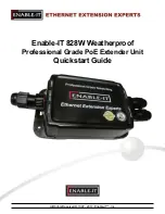 Предварительный просмотр 1 страницы Enable-IT 828W Quick Start Manual