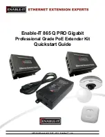 Preview for 1 page of Enable-IT 865 Q PRO Quick Start Manual