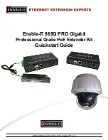 Предварительный просмотр 1 страницы Enable-IT 865Q PRO Quick Start Manual