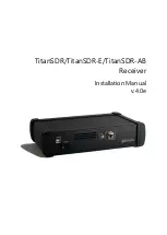 Предварительный просмотр 1 страницы Enablia TitanSDR Installation Manual