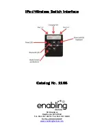 Предварительный просмотр 1 страницы Enabling Devices 1166 Manual