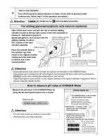 Preview for 21 page of Enagic LevelLuk DXII Operation Manual