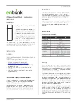 Enblink SS311-EU-W Instructions предпросмотр