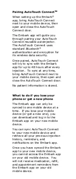 Предварительный просмотр 33 страницы Enbrel AutoTouch Connect User Manual