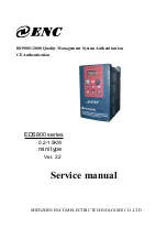 ENC EDS800 Series Service Manual предпросмотр