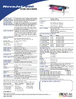 Предварительный просмотр 2 страницы ENCAD NovaJet 880 Datasheet