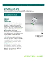 Предварительный просмотр 1 страницы Encelium DALI Switch SO Installation Instructions Manual