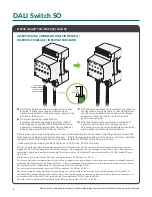 Предварительный просмотр 6 страницы Encelium DALI Switch SO Installation Instructions Manual