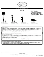 Предварительный просмотр 1 страницы Enchanted Garden 343-1786 Installation Instructions