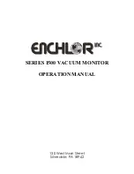 Enchlor SERIES 1500 Operation Manual предпросмотр