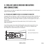 Предварительный просмотр 9 страницы Enclave Audio CINEHOME II 5.1 Owner'S Manual