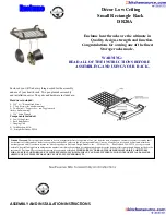 Enclume Decor DR20A Series Assembly And Installation Instructions preview