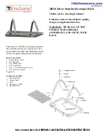 Preview for 1 page of Enclume DR18-Decor Assembly And Installation Instructions