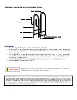 Preview for 2 page of Enclume LR12B Assembly And Installation Instructions