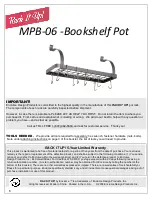 Preview for 1 page of Enclume RACK IT UP! MPB-06 Manual