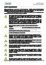 Предварительный просмотр 2 страницы Enco Control Technical Description