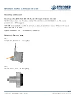 Preview for 4 page of Encoder TB-544 Installation Manual