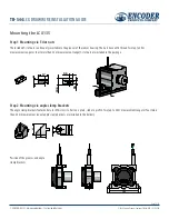 Preview for 10 page of Encoder TB-544 Installation Manual