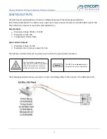 Preview for 20 page of Encom Harmony Series User Manual