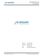 Preview for 1 page of Encom iPULSE R User Manual