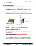 Preview for 16 page of Encom iPULSE R User Manual