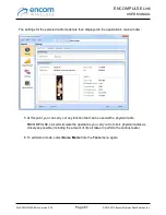 Preview for 67 page of Encom iPULSE R User Manual