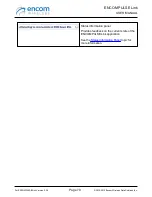 Preview for 70 page of Encom iPULSE R User Manual