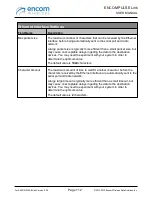 Preview for 112 page of Encom iPULSE R User Manual