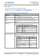 Preview for 127 page of Encom iPULSE R User Manual