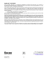 Preview for 5 page of ENCON 01060015 Installation, Operation And Maintenance Manual