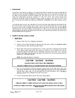 Предварительный просмотр 3 страницы ENCON SAF-T-FLO STF30 Series Installation, Operation And Maintenance Manual