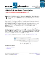 Предварительный просмотр 1 страницы Encore Networks BANDIT III Quick Start Manual