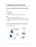 Предварительный просмотр 5 страницы Encore 54MBPS WIRELESS LAN POCKET ACCESS POINT User Manual