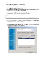 Preview for 7 page of Encore 802.11GB WIRELESS PRINT SERVER - QUICK Quick Installation Manual