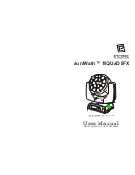 Encore AuraWash 19QUAD EFX User Manual предпросмотр