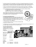 Предварительный просмотр 8 страницы Encore DSC-020 Operating Manual