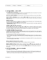 Preview for 5 page of Encore E-4 Operation Manual