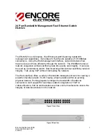 Предварительный просмотр 1 страницы Encore EN-MS24 Datasheet