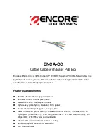 Предварительный просмотр 1 страницы Encore ENCA-CCP Features And Benefits